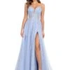 Nala Gown -Naked Dresses Store 11849 Periwinkle 1