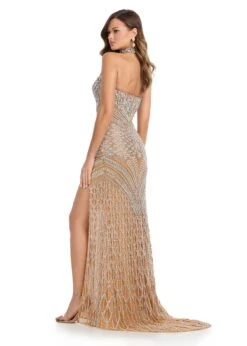 Dior Gown -Naked Dresses Store 12013 Silver 2