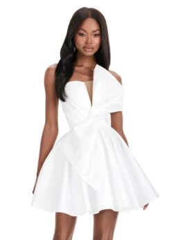 Lydia Mini Dress -Naked Dresses Store 4816 White 1