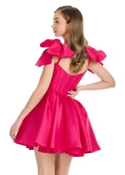 Galene Mini Dress -Naked Dresses Store 4855 Fuchsia 2