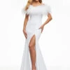 Genevieve Gown -Naked Dresses Store ASHELYlauren 11099 White Genevieve Evening Gown