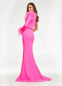 Isla Gown -Naked Dresses Store ASHLEYlauren 11131 Pink Isla Evening Gown. Back