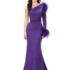 Isla Gown -Naked Dresses Store ASHLEYlauren 11131 Purple Isla Evening Gown