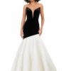 Polly Gown 31 Polly Gown -Naked Dresses Store ASHLEYlauren 11264 Black White Polly Evening Gown