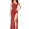 Duchess Gown -Naked Dresses Store ASHLEYlauren 11277 Red Duchess Evening Gown