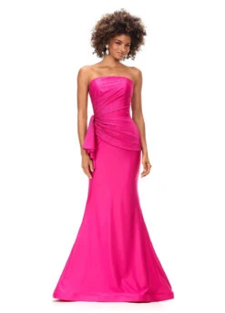 Aubrey Gown -Naked Dresses Store ASHLEYlauren 11295 Pink Aubrey Evening Gown