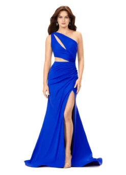 Maddie Gown 18 Maddie Gown -Naked Dresses Store ASHLEYlauren 11303 Blue Maddie Evening Gown
