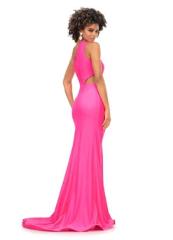 Maddie Gown 16 Maddie Gown -Naked Dresses Store ASHLEYlauren 11303 Pink Maddie Evening Gown. Back