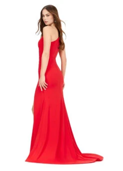 Maddie Gown 22 Maddie Gown -Naked Dresses Store ASHLEYlauren 11303 Red Maddie Evening Gown. Back