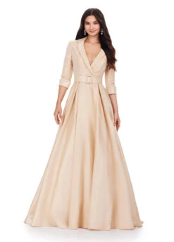 Felicity Gown -Naked Dresses Store ASHLEYlauren 11326 Ivory Felicity Evening Gown