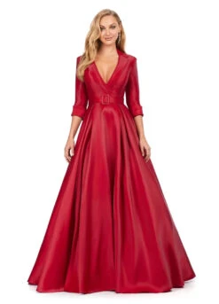 Felicity Gown -Naked Dresses Store ASHLEYlauren 11326 Red Felicity Evening Gown