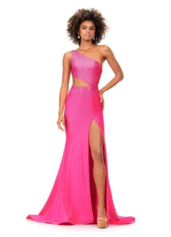 Billie Gown -Naked Dresses Store ASHLEYlauren 11337 Pink Billie Evening Gown