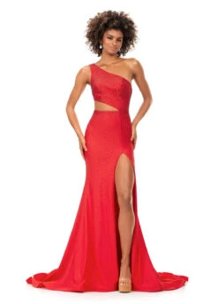 Billie Gown -Naked Dresses Store ASHLEYlauren 11337 Red Billie Evening Gown