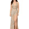 Neveah Gown -Naked Dresses Store ASHLEYlauren 11341 Gold Neveah Evening Gown
