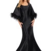 Alexa Gown -Naked Dresses Store ASHLEYlauren 11381 Black Alexa Evening Gown