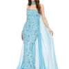 Soraya Gown -Naked Dresses Store ASHLEYlauren 11404 Sky Soraya Evening Gown