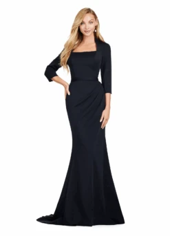 Ariana Gown -Naked Dresses Store ASHLEYlauren 11418 Black Ariana Evening Gown