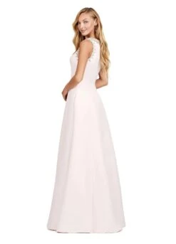 India Gown -Naked Dresses Store ASHLEYlauren 11426 Blush India Evening Gown. Back
