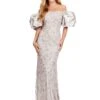 Cassia Gown -Naked Dresses Store ASHLEYlauren 11432 Marble Cassia Evening Gown