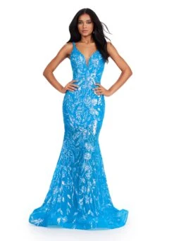 Brianna Gown -Naked Dresses Store ASHLEYlauren 11444 Ocean Brianna Evening Gown
