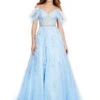 Dahlia Gown -Naked Dresses Store ASHLEYlauren 11447 Sky Dahlia Gown