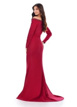 Laya Gown -Naked Dresses Store ASHLEYlauren 11450 Red Laya Gown. Back