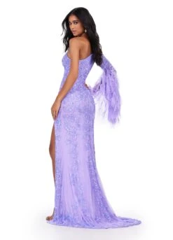 Imani Gown 16 Imani Gown -Naked Dresses Store ASHLEYlauren 11452 Lilac Imani Gown. Back