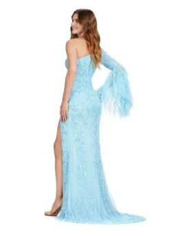 Imani Gown 20 Imani Gown -Naked Dresses Store ASHLEYlauren 11452 Sky Imani Gown. back