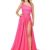 Halle Gown -Naked Dresses Store ASHLEYlauren 11460 Hot Pink Halle Evening Gown
