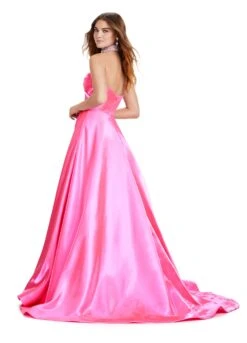 Amore Gown -Naked Dresses Store ASHLEYlauren 11473 Pink Amore Evening Gown. Back