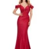 Harriet Gown -Naked Dresses Store ASHLEYlauren 11536 Burgundy Paris Evening Gown