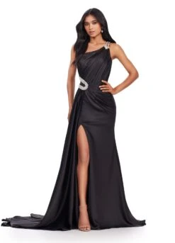 Coco Gown -Naked Dresses Store ASHLEYlauren 11537 Black Coco Evening Gown