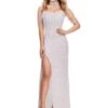 Royal Gown -Naked Dresses Store ASHLEYlauren 11598 Ivory Royal Evening Gown Front