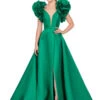Aurelia Gown -Naked Dresses Store ASHLEYlauren 11610 Emerald Aurelia Evening Gown
