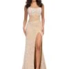 Envy Gown -Naked Dresses Store ASHLEYlauren 11659 Nude Envy Evening Gown