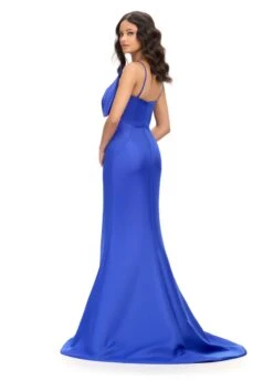 Jinnie Gown -Naked Dresses Store ASHLEYlauren 11702 Royal Jinnie Evening Gown. Back