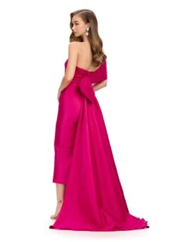 Marnie Midi Dress -Naked Dresses Store ASHLEYlauren 11727 Fuchsia Marnie Midi Dress. Back