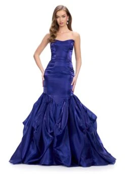 Alyssa Gown -Naked Dresses Store ASHLEYlauren 11733 Royal Alyssa Gown