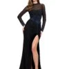 Darcy Gown -Naked Dresses Store ASHLEYlauren 11742 Black Darcy Evening Gown