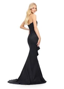 Angel Gown 25 Angel Gown -Naked Dresses Store ASHLEYlauren 11751 Black Angel Evening Gown. Back