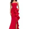 Angel Gown -Naked Dresses Store ASHLEYlauren 11751 Red Angel Evening Gown
