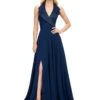 Kendal Gown -Naked Dresses Store ASHLEYlauren 11753 Navy Kendal Evening Gown
