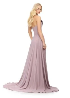 Kendal Gown 11 Kendal Gown -Naked Dresses Store ASHLEYlauren 11753 Taupe Kendal Evening Gown. Back