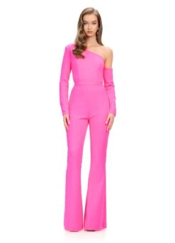 Zora Jumpsuit -Naked Dresses Store ASHLEYlauren 11763 Pink Zora Jumpsuit