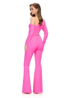 Zora Jumpsuit -Naked Dresses Store ASHLEYlauren 11763 Pink Zora Jumpsuit. Back