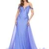Amethyst Gown -Naked Dresses Store ASHLEYlauren 11767 Lilac Amethyst Evening Gown