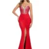Serafina Gown -Naked Dresses Store ASHLEYlauren 11855 Red Serafina Evening Gown