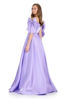 Lavinia Gown 21 Lavinia Gown -Naked Dresses Store ASHLEYlauren 11871 Lilac Lavinia Evening Gown. Back