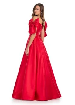 Lavinia Gown 19 Lavinia Gown -Naked Dresses Store ASHLEYlauren 11871 Red Lavinia Evening Gown. Back