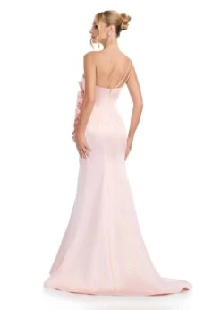 Huda Gown -Naked Dresses Store ASHLEYlauren 11898 Blush Huda Evening Gown. Back